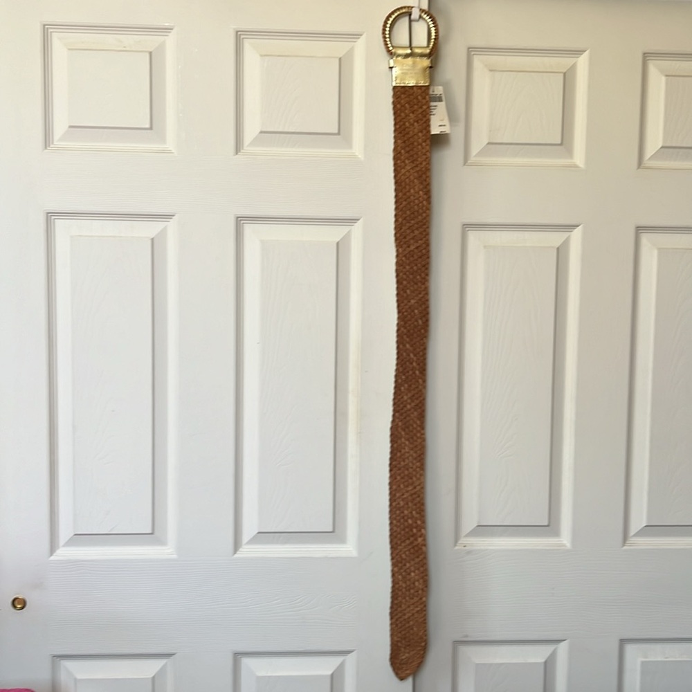 NWT Chico’s Rapunzel Slouch Gold Belt - Picture 3 of 8